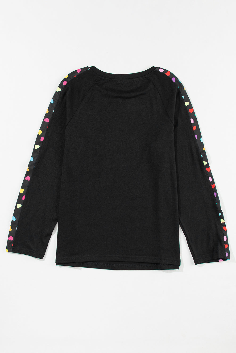 Black's San Valentino Love Hearts Raglan Sleeve Top