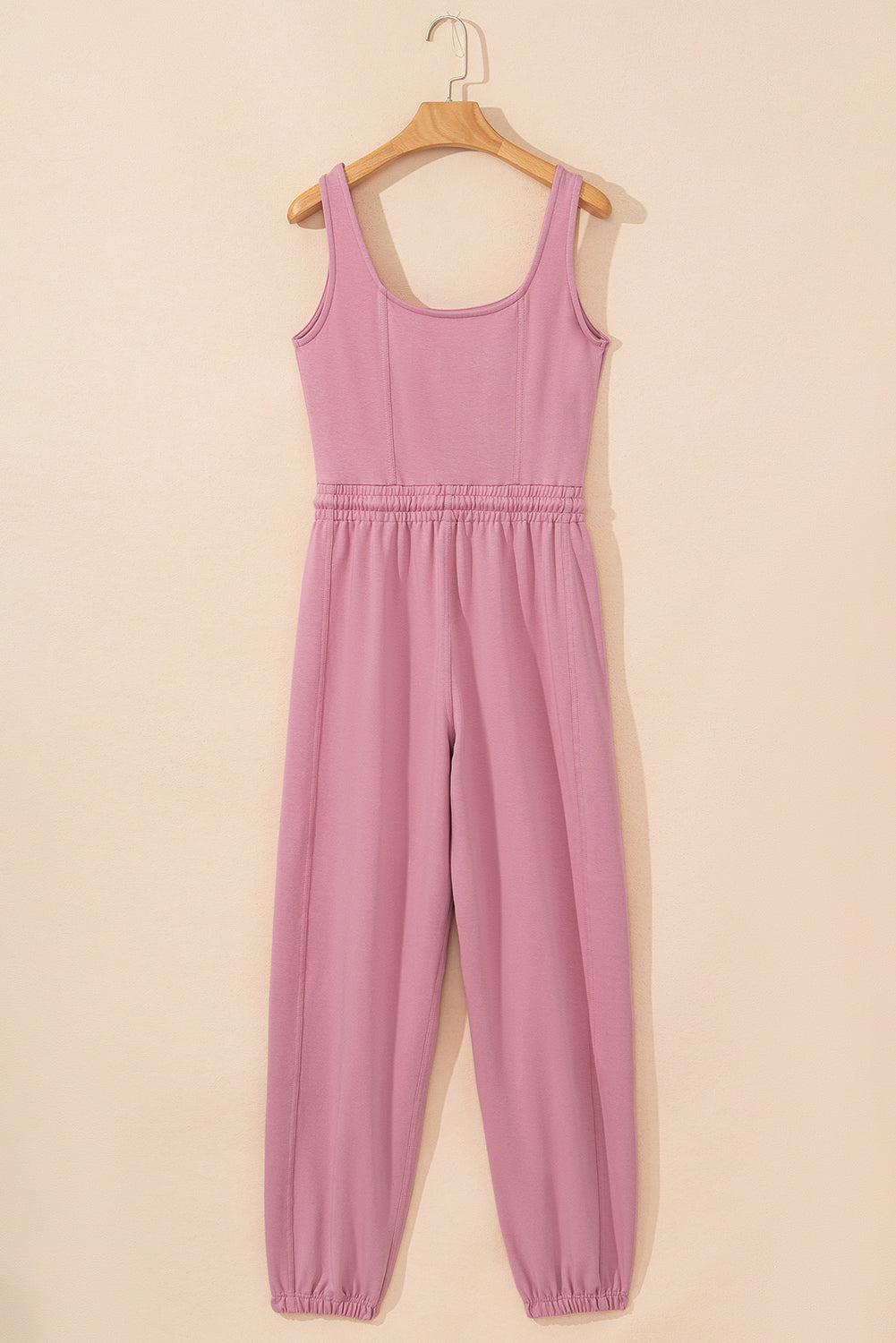 Elastic -size sleeveless combination *