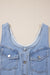 Shortly sleeveless denim dress *