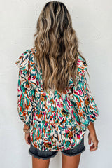 Blouse multicolore à abstrait-A WOMAN WE LOVE