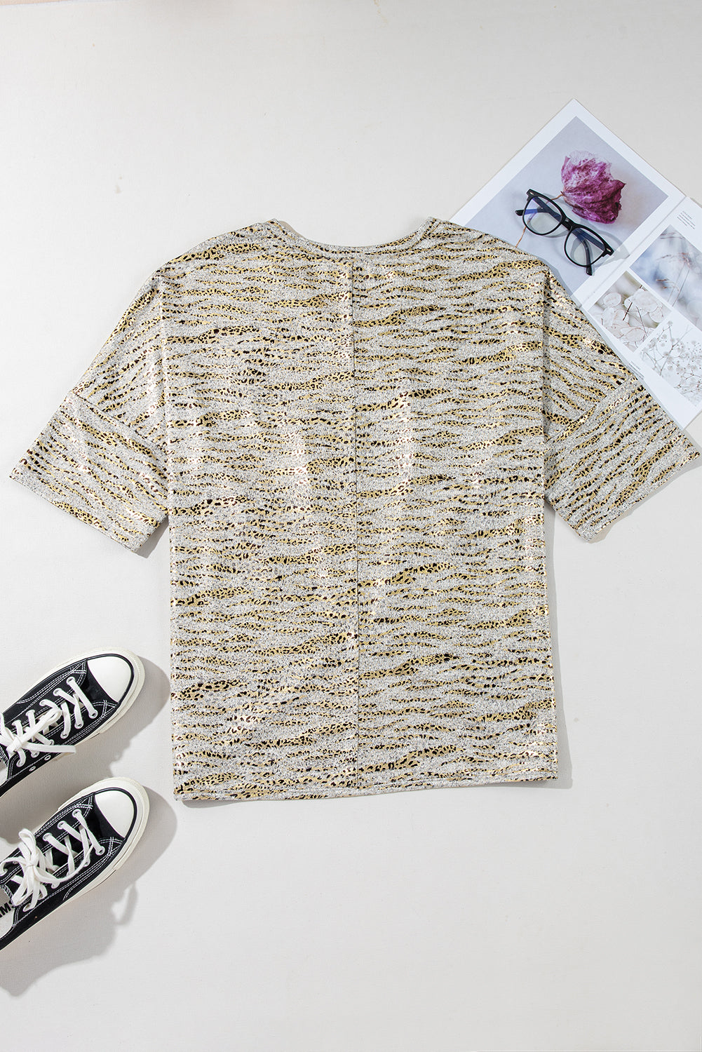 T-Shirt Imprimé Léopard *