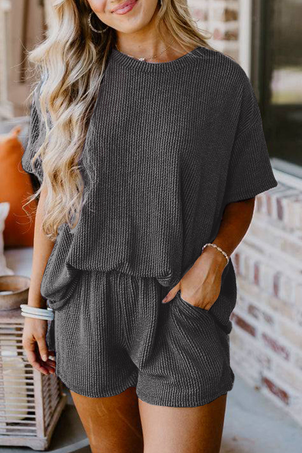 Ensemble t-shirt et short coupe ample *-A WOMAN WE LOVE