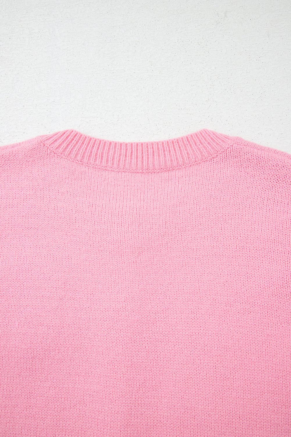 Cardigan boutonné rose à motif floral *-A WOMAN WE LOVE