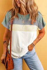 Patchwork Camiseta de mosaico *