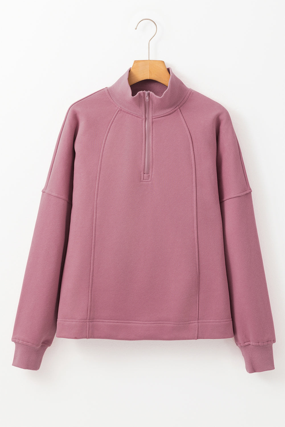 Sudadera de luchador con cremallera y caída