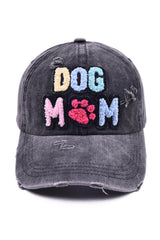 Casquette de baseball noire DOG MAMA-A WOMAN WE LOVE