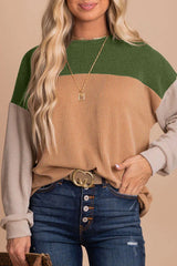Highly ribbed with long sleeves *