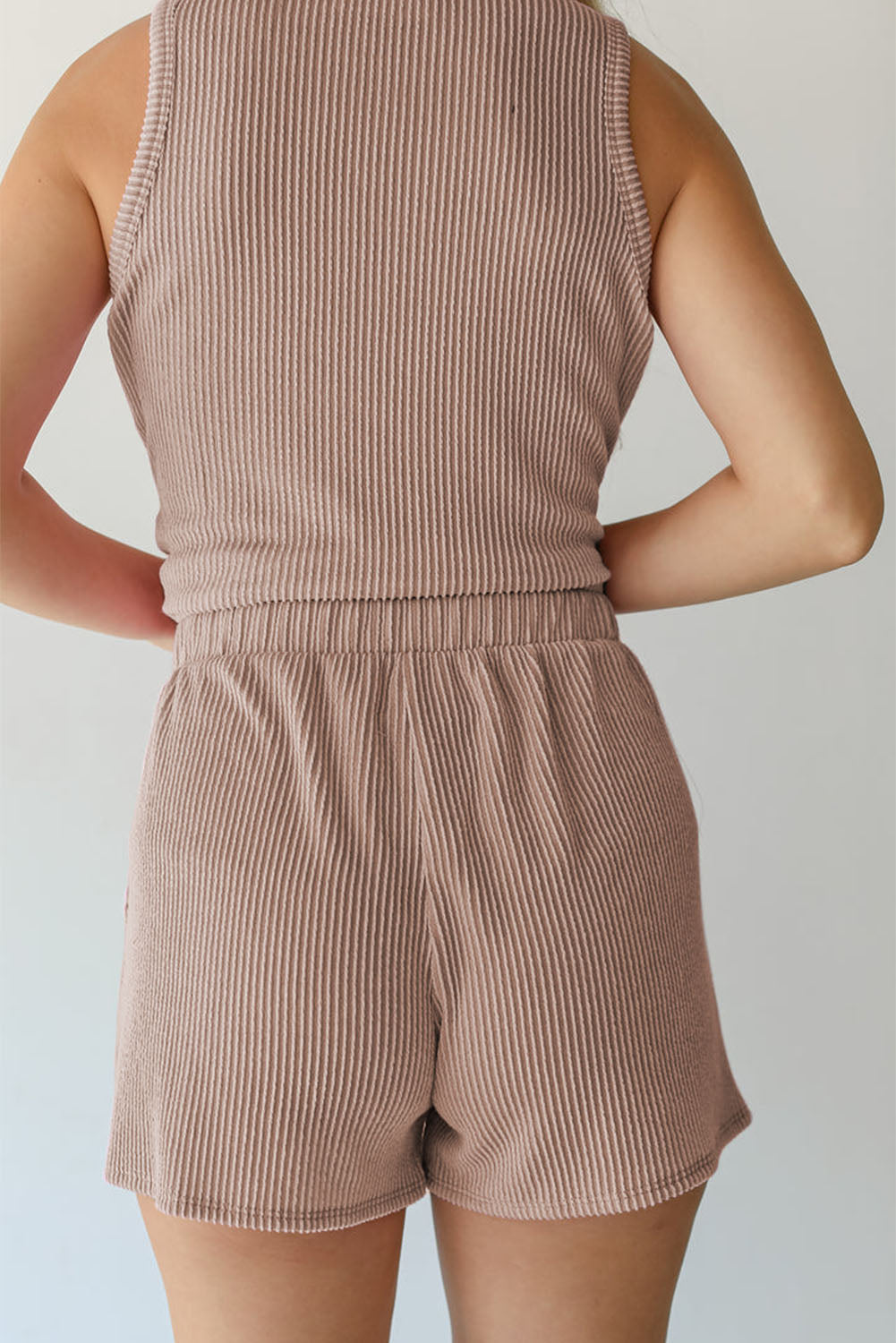 Ensemble haut sans manches en velours côtelé *-A WOMAN WE LOVE