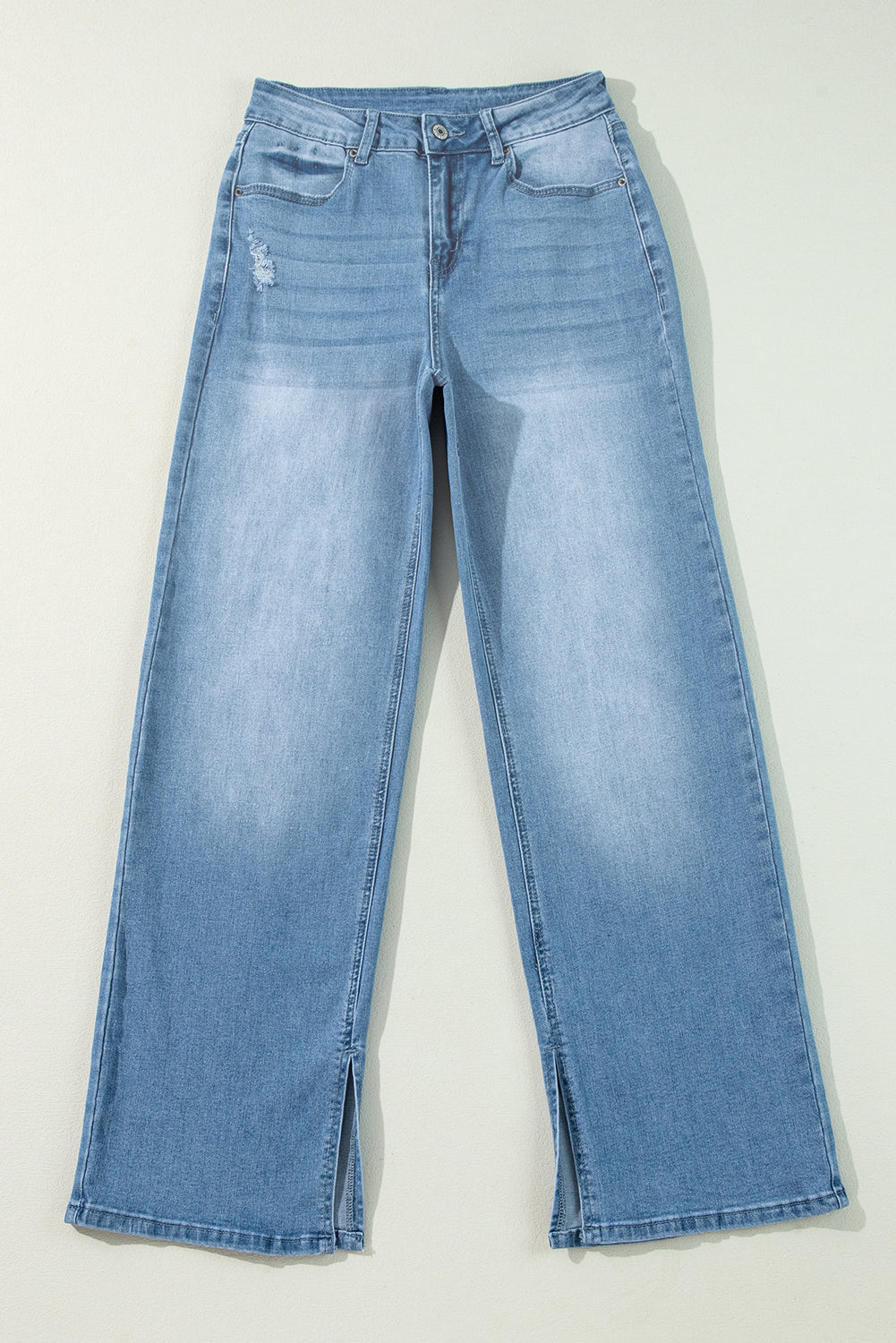 Myosotis High Rise Shift Send Jeans rectos