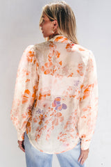 Chemise ample blanche à manches ballon *-A WOMAN WE LOVE