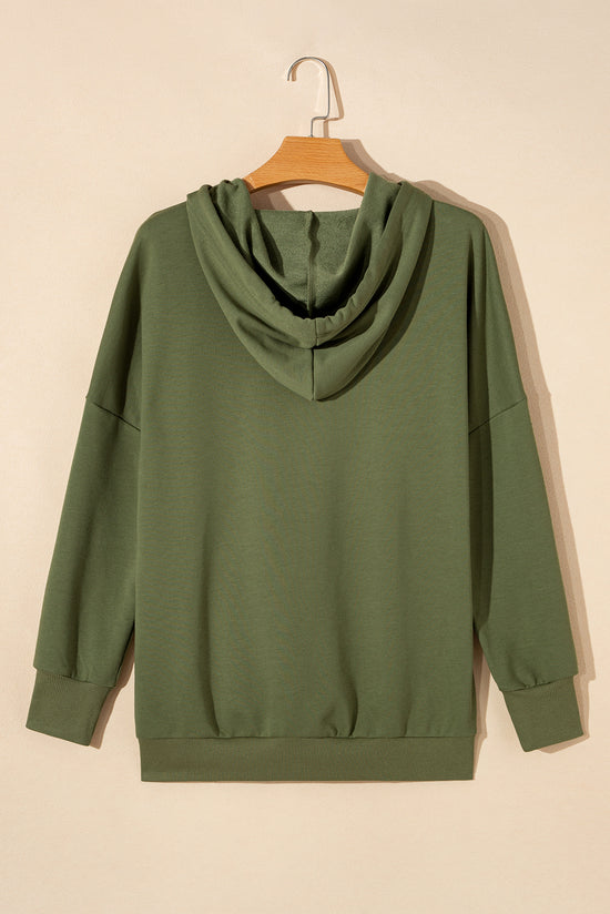 Oversize hooded sweatshirt