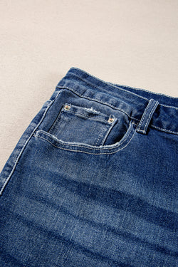 Jeans acampanados de gran tamaño *