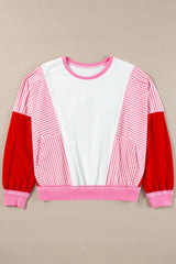 Camiseta dulce con lotes de rosa rosa