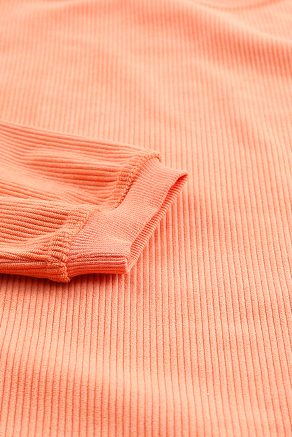 Sweat graphique de fille épicée à cordes orange