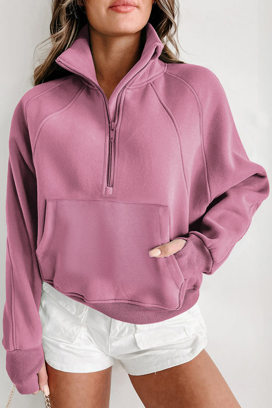 Strong collar sweatshirt *