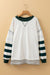 2-room white striped sweatshirts *