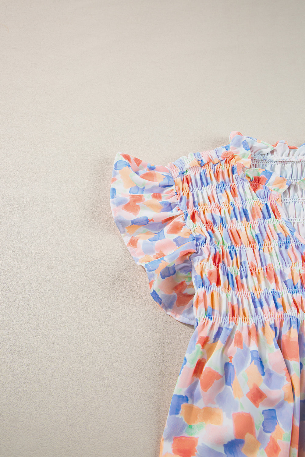 Chemisier rose imprimé abstrait *-A WOMAN WE LOVE