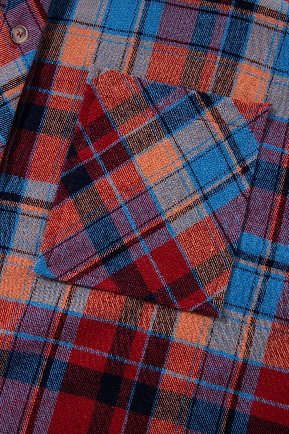 Chemise vintage ample à carreaux rouges *-A WOMAN WE LOVE