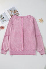 Raglán rosa y sudaderas rosas *
