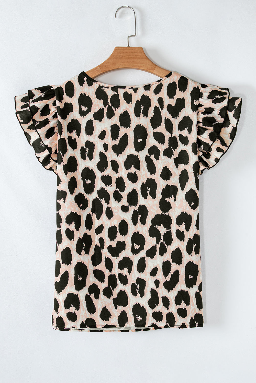 Blouse kaki à  léopard-A WOMAN WE LOVE