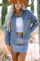 Wild Wind Washed Oversized Pocket Denim Jacket