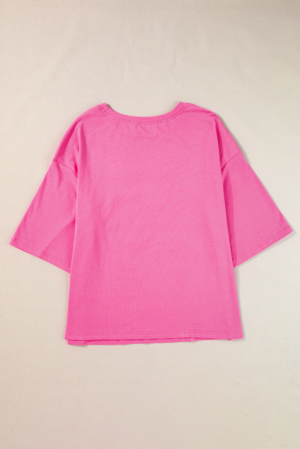 Oversize t-shirt with mid-long sleeves *