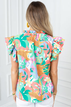 Blusa floral de verano *