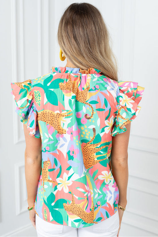 Summer floral blouse *