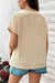 High beige with short sleeves with large hook *