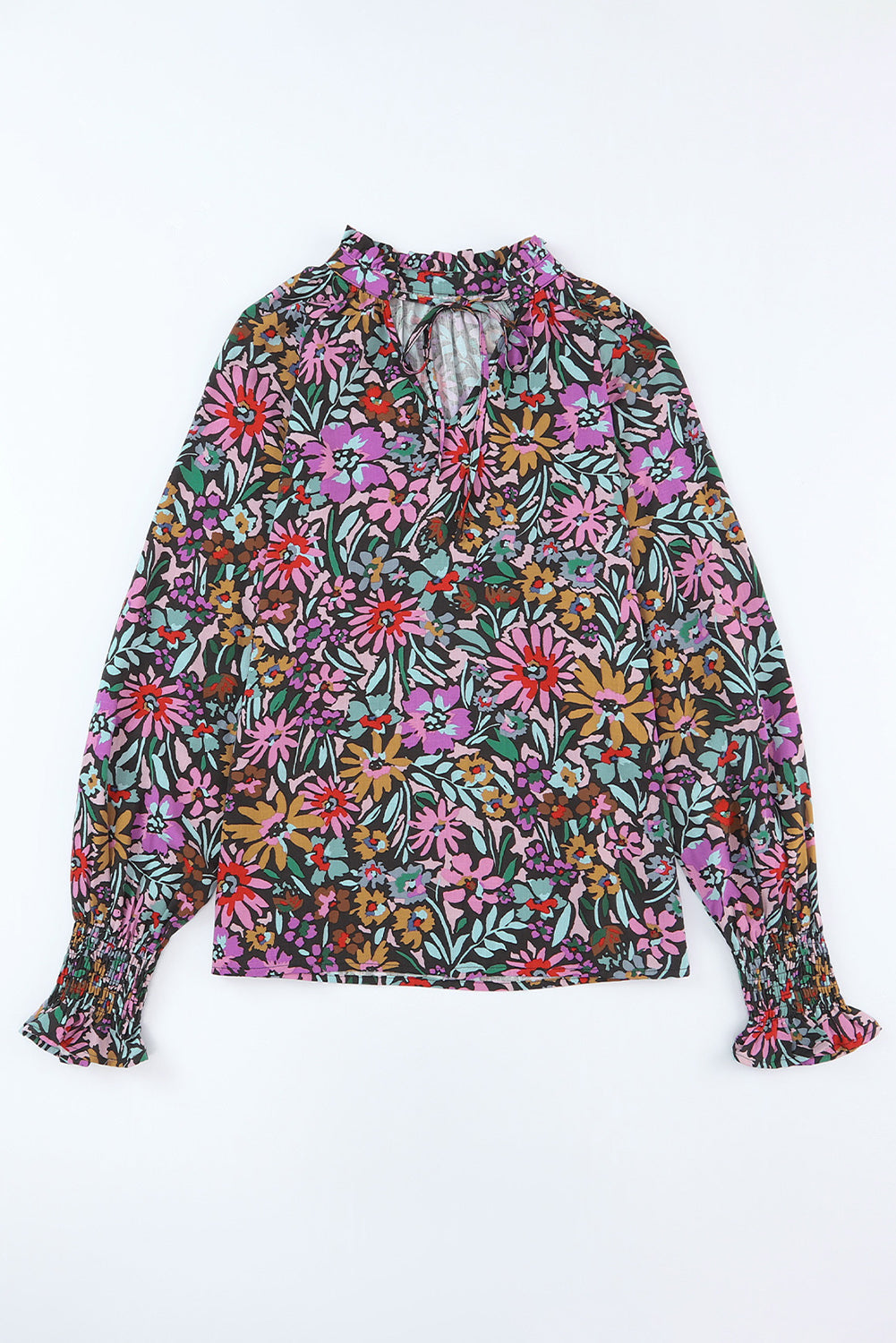 Blouse multicolore à floral-A WOMAN WE LOVE