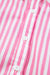 Oversize shirt with pink stripes *