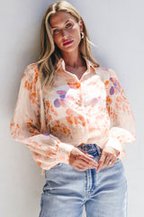 Chemise ample blanche à manches ballon *-A WOMAN WE LOVE