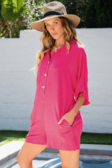 Combi-short ample rose vif *-A WOMAN WE LOVE