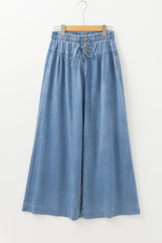 Beau Blue - Jean jambe large avec -A WOMAN WE LOVE