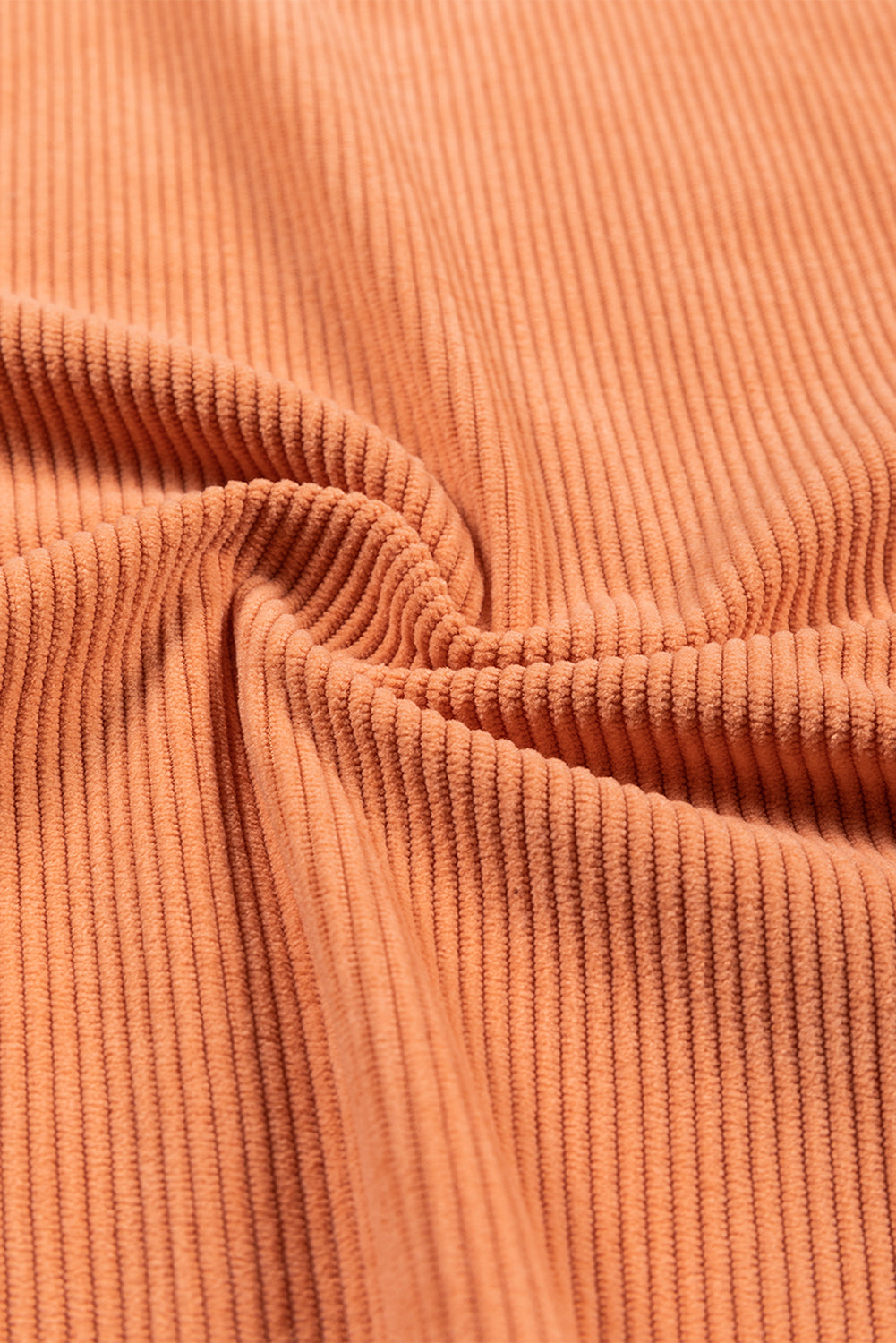 Sweat surdimensionné à corde orange