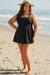 Robe de bain noire grande taille  *