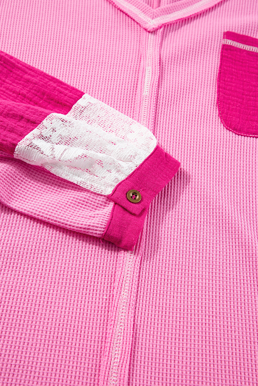 Blouse en tricot côtelé à col-A WOMAN WE LOVE