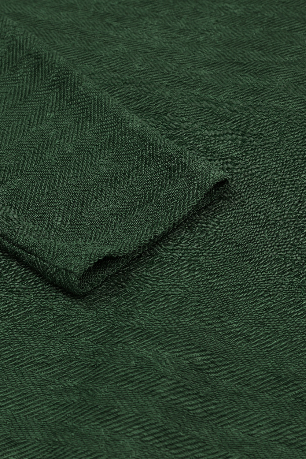 Green casual jacket with contrasting flap pockets