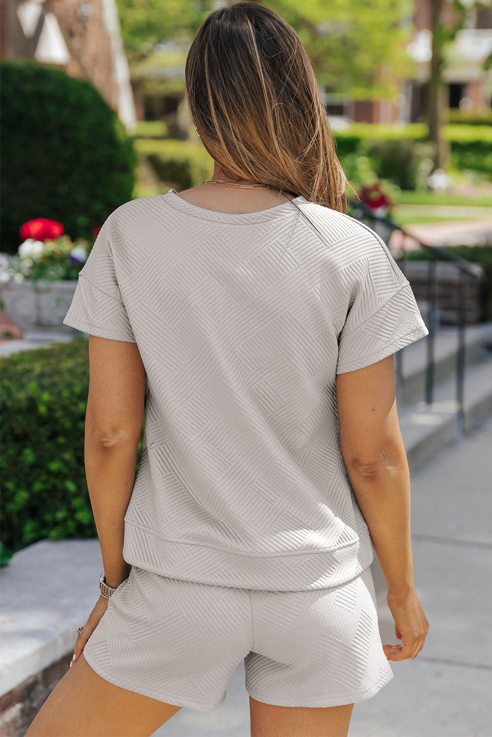 Ensemble short gris *-A WOMAN WE LOVE