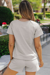 Ensemble short gris *-A WOMAN WE LOVE