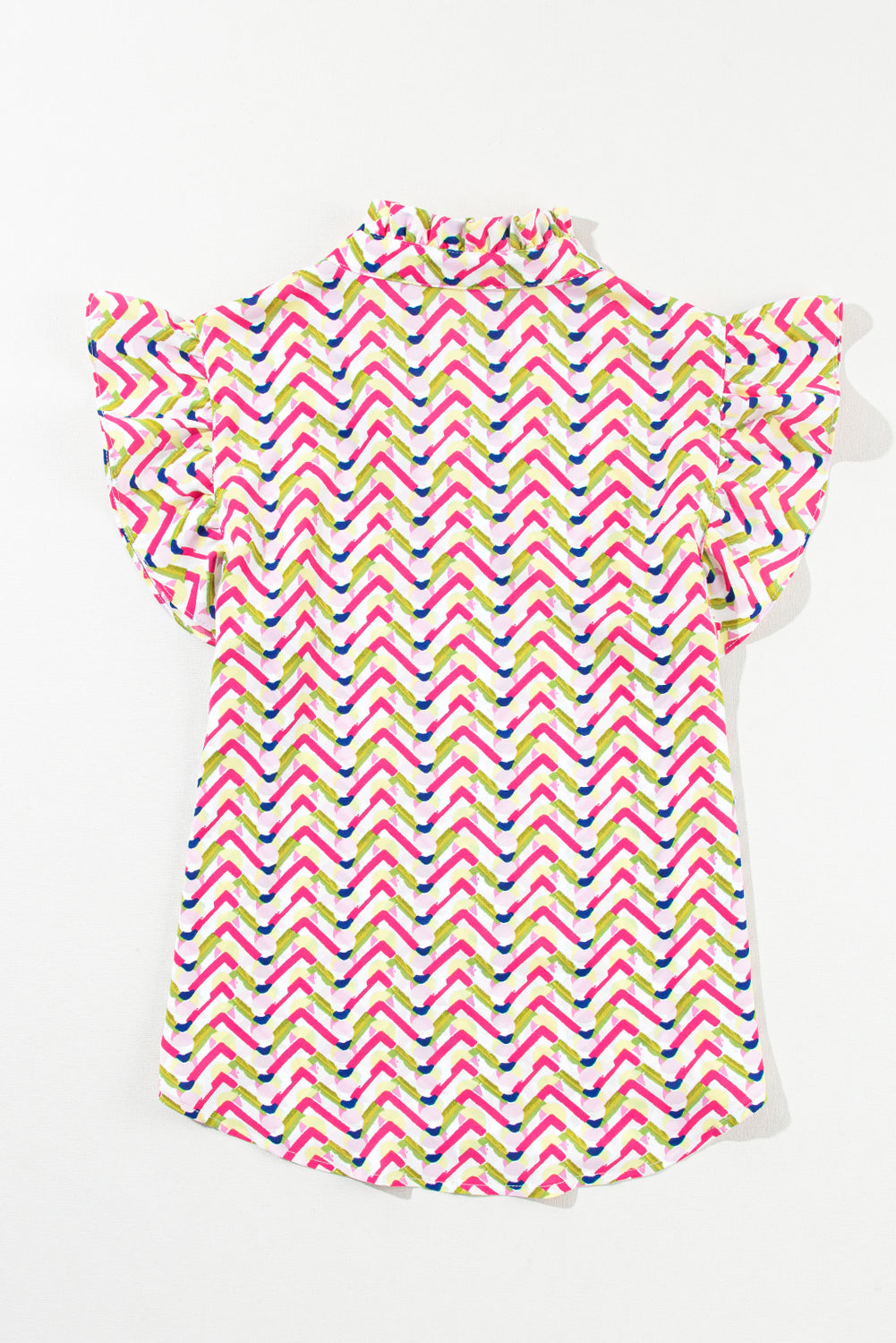 Blouse multicolore  à volants-A WOMAN WE LOVE