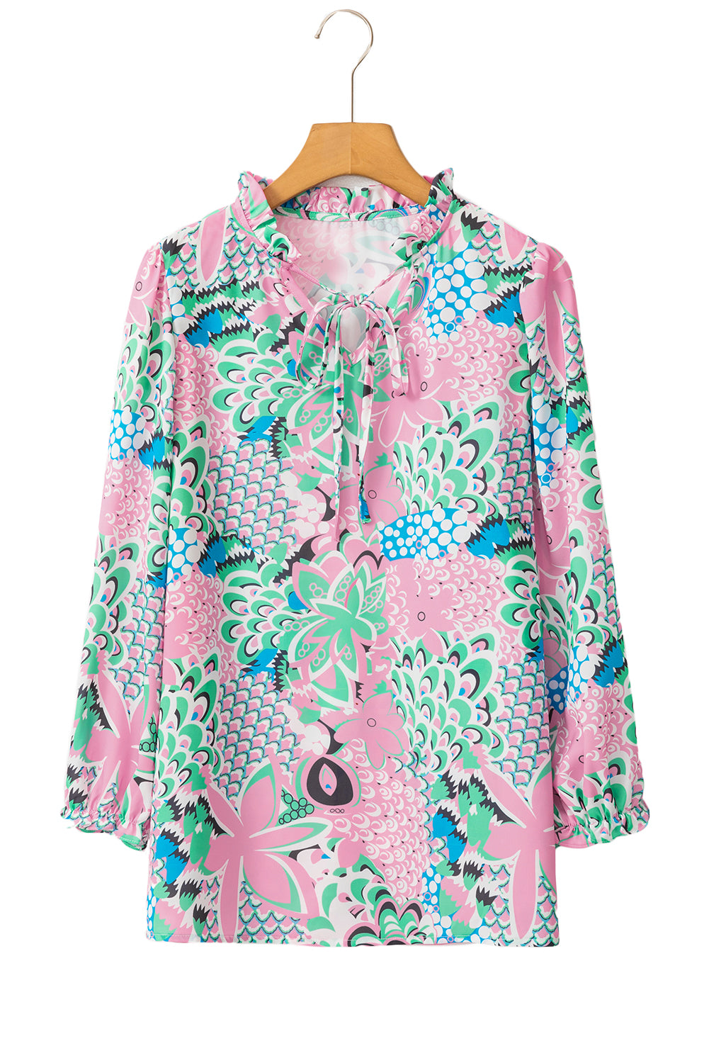 Chemise ample nouée à col en V *-A WOMAN WE LOVE