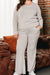 Large size sweater and pants set *