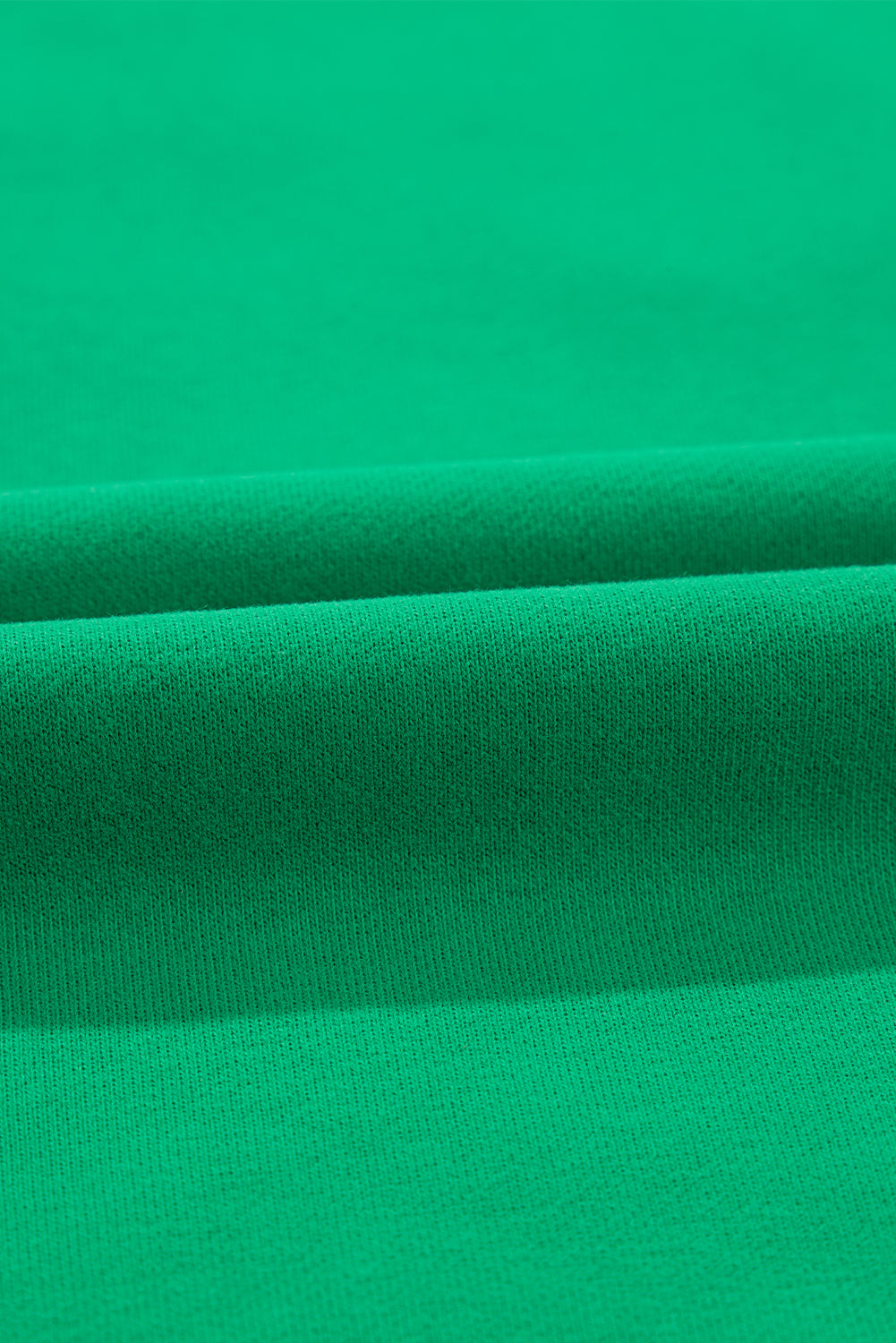 Green LUCKY Aphabet Chenille embroidered sweatshirt