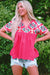 V -BLUSA V -NECK CON POMPOMA BIRCO *