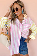 Chemise patchwork à manches longues *-A WOMAN WE LOVE