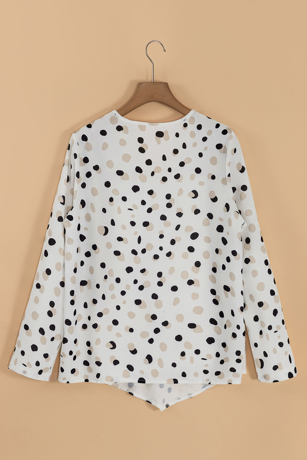 Chemisier blanc à pois et imprimé boutonné *-A WOMAN WE LOVE