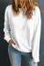 Classic plain beige crew neck sweatshirt