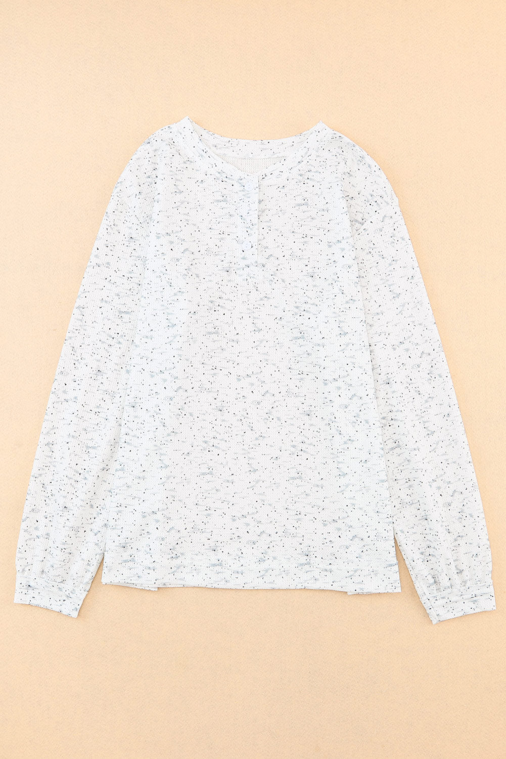 Gris Slouchy? Cibarrilla de brezo Top de manga larga de manga larga