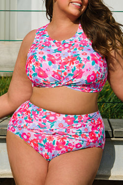 Bikini Grande Taille à Imprimé Floral *